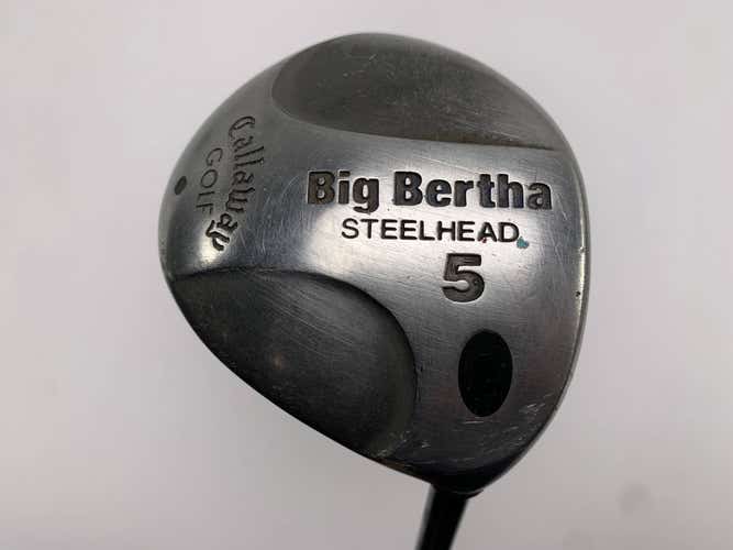 Callaway Steelhead 5 Fairway Wood 18* RCH 99 Regular Graphite Mens RH