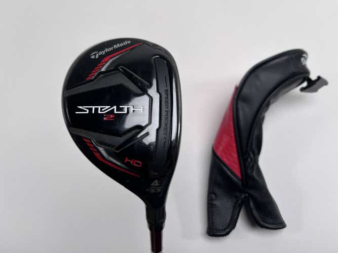 TaylorMade Stealth 2 HD 4 Hybrid 23* Fujikura Speeder NX Red 50g Senior RH HC