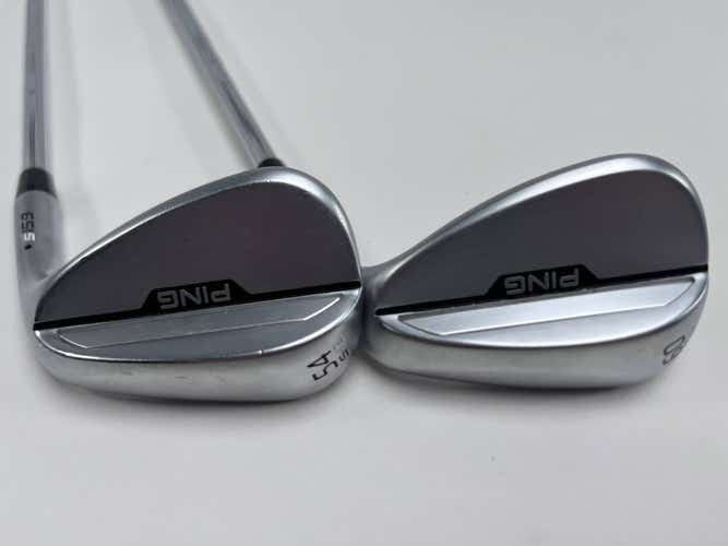 Ping s159 Chrome Wedge Set 54* 12 | 60* 6 Black Dot Z-Z115 115g Wedge RH