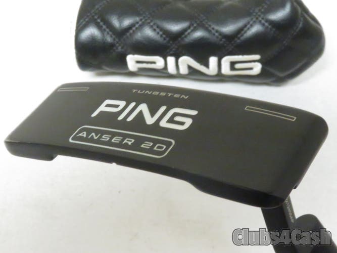 PING Anser 2D 2023 2024 Putter Black Dot Composite 33" +Cover .. MINT