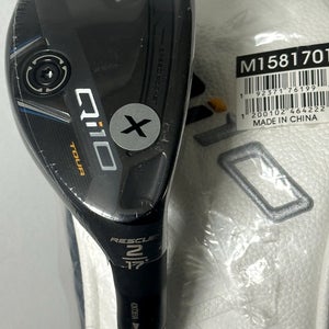TaylorMade Qi10 Tour Rescue 2-Hybrid 2H 17* Tensei AV Limited X-Flex RH NEW