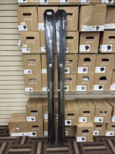 Elan Wingman 86 Black Edition 174 cm Mens All Mountain Craving Skis NEW 25/26