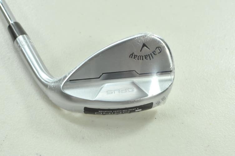 Callaway Opus Brushed Chrome 56*-12S Wedge Right DG MID Wedge 115 Steel # 202976