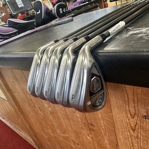Callaway Rogue X Iron Set Graphite Shaft (Used) in fantastic shape