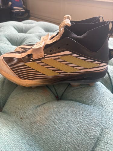 Black Men's Size M 11.5 (W 12.5) Adidas Molded Cleats (Used)