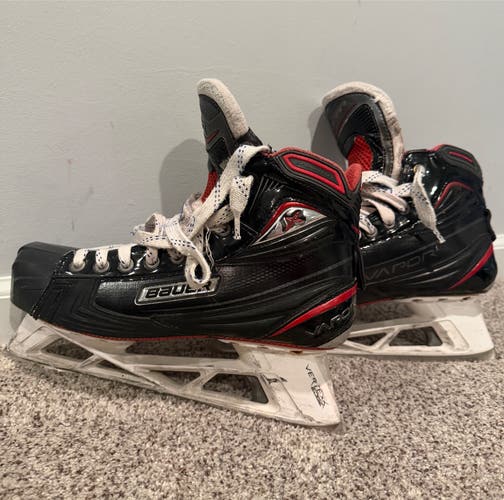 2017 Bauer Vapor 1X Hockey Goalie Skates Regular Width 10.5 (Used)