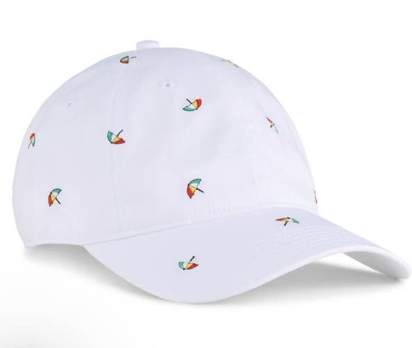 Puma X AP Umbrella Dad Cap Hat Color: White Glow NEW!