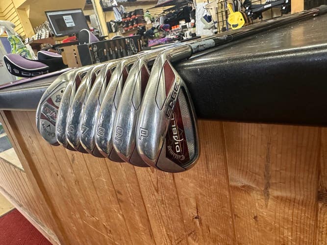 Callaway Diablo Edge Right Handed Iron Set (Used)