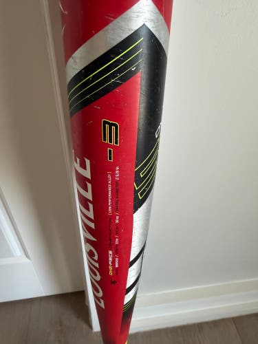 2016 Louisville Slugger Omaha 516 Alloy BBCOR Certified Bat (-3) 30 oz 33" (Used)