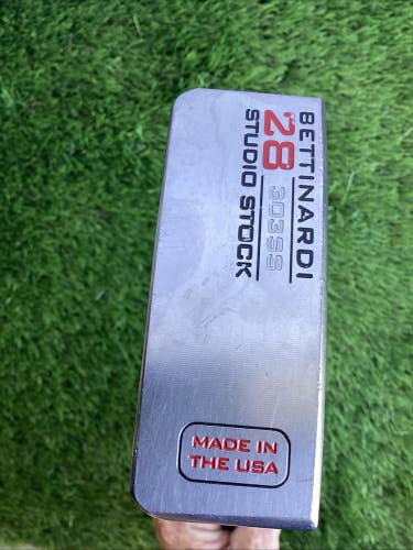 Bettinardi Studio Stock 28 Center Shafted Putter 34.5 Inches