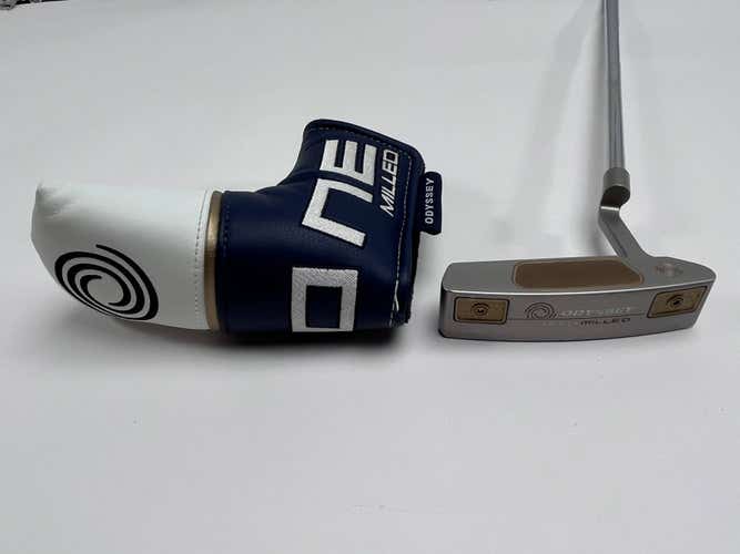 Odyssey Ai-ONE Silver Milled Two T Stroke Lab Putter 35" Mens RH HC
