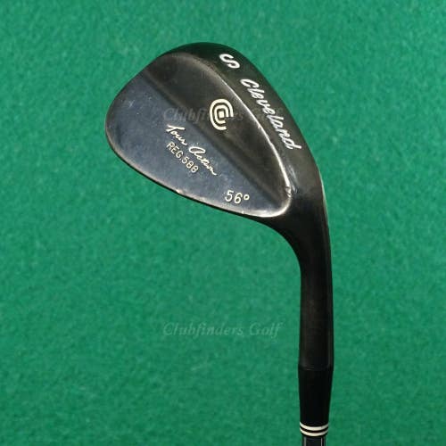 Cleveland Tour Action REG 588 Gunmetal 56 Sand Wedge Dynamic Gold Steel Stiff