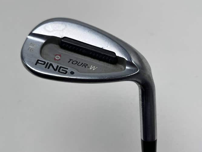 Ping Tour-W Black Chrome Wedge 56* 10 Bounce Black Dot TFC149 Senior Graphite RH
