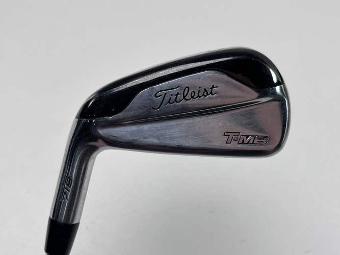 LEFTY Titleist 718 T-MB Single 4 Iron True Temper DG X Seven X-Stiff Steel LH