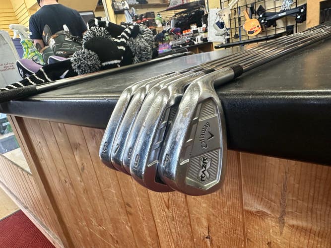 Callaway Razr X Right Handed Iron Set Steel Shaft (Used)