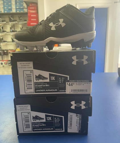NEW! Under Armour Leadoff Low RM Cleat - Junior