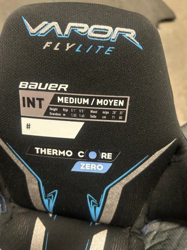 Intermediate Medium Bauer Vapor Flylite Hockey Pants (New)