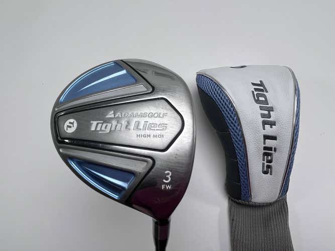 Adams Tight Lies 3 Fairway Wood 15* Ladies Graphite Womens RH HC Undersize Grip