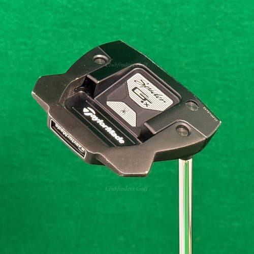 TaylorMade Spider GTX #3 Black 35" Slant-Neck Mallet Putter Golf Club KBs