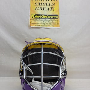 Cascade Pro-7 Helmet (Used) yellow/purple