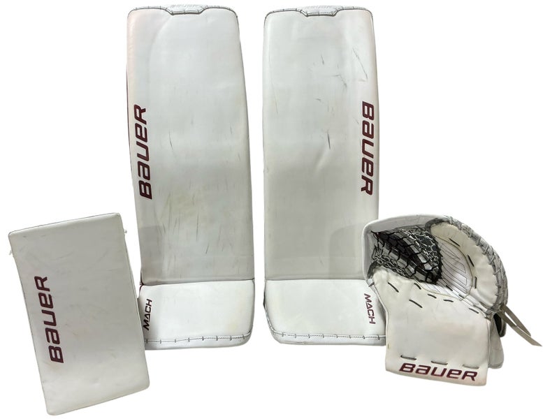 Dylan Wells Bauer Mach Coyotes Goalie Full Set Pro Stock (Used) 32310