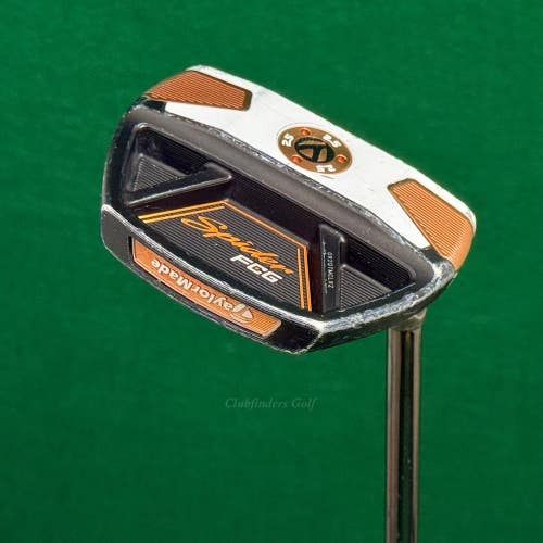 TaylorMade Spider FCG #3 Copper/White 33.5" Slant-Neck Putter W/ Super Stroke