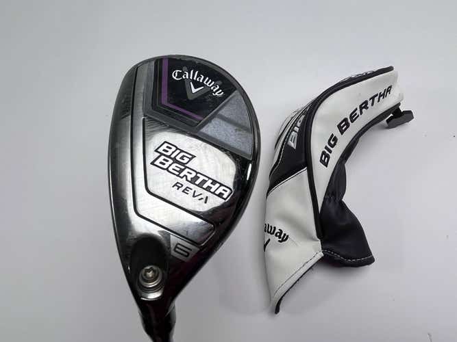 Callaway Big Bertha REVA 23 6 Hybrid 30* Aldila Ascent Blue 40 Ladies Womens LH