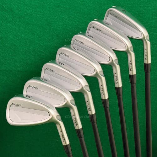 Ping i230 Black Dot 4-PW Iron Set Ping Alta CB AWT Graphite Stiff