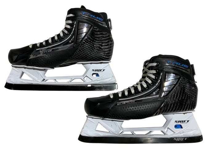 NHL Return True SVH Custom Pro Stock Size 10 Goalie Skates (Used) 31630