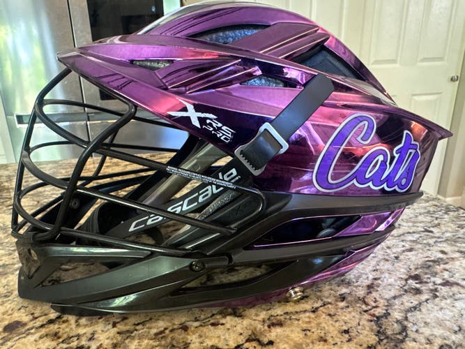 Cascade XRS Pro Helmet (Used) Purple Chrome