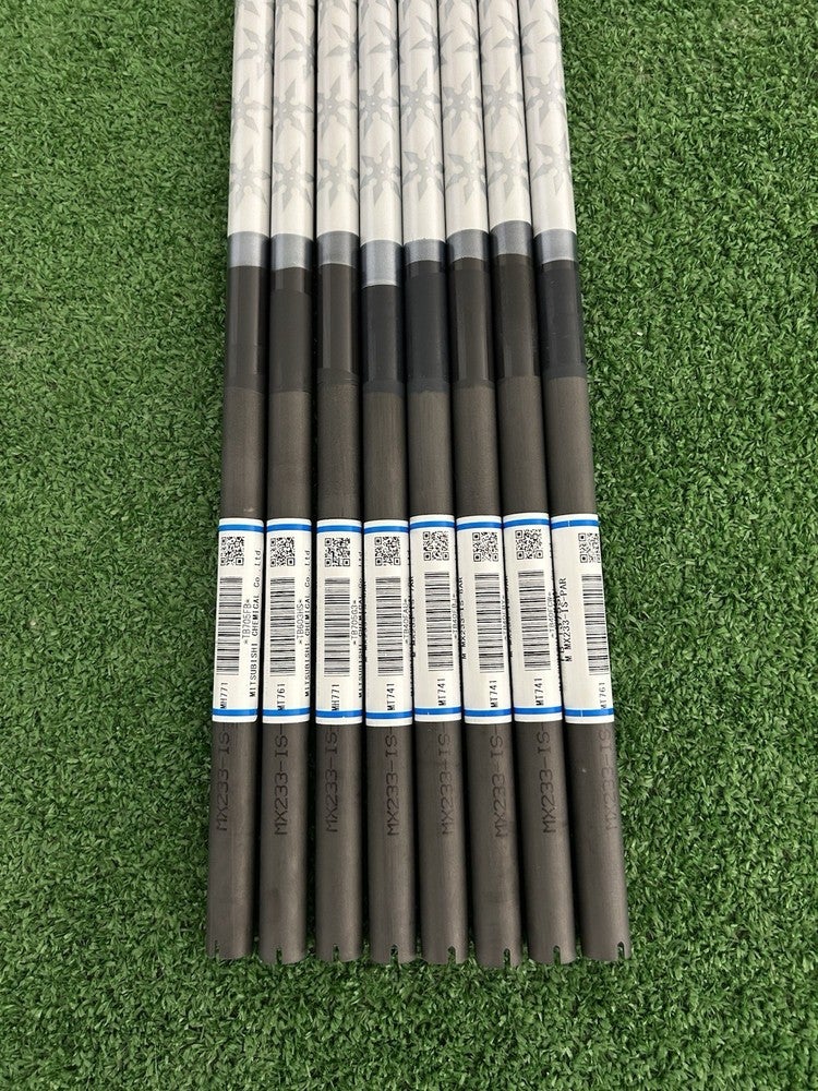NEW Mitsubishi Fubuki AX i375 Stiff Flex Graphite 8pc Iron Shafts