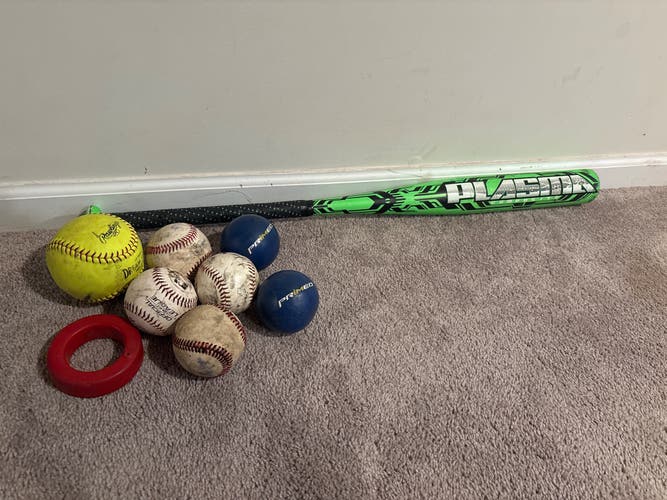 2014 Rawlings Plasma Alloy Bat (-12) 18 oz 30" (Used)