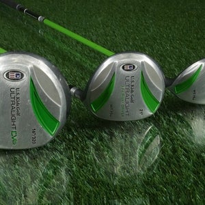 USKG WT-15u Ultralight CV2 US Golf Driver Wood Hybrid Set RH ~ Fits Kids 5760