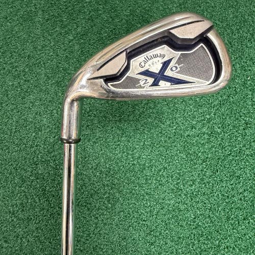Callaway X20 Single 2 Iron Men's LEFT Hand Uniflex Steel Shaft 39.5" MLH Lefty
