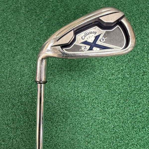Callaway X20 Single 2 Iron Men's LEFT Hand Uniflex Steel Shaft 39.5" MLH Lefty
