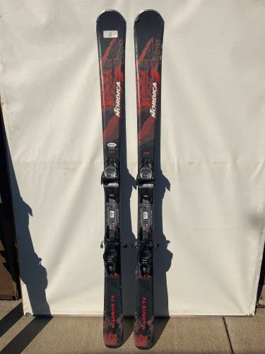 Men's Nordica Alldrive 74 150 cm All Mountain Skis With Bindings Max Din 10 (New)