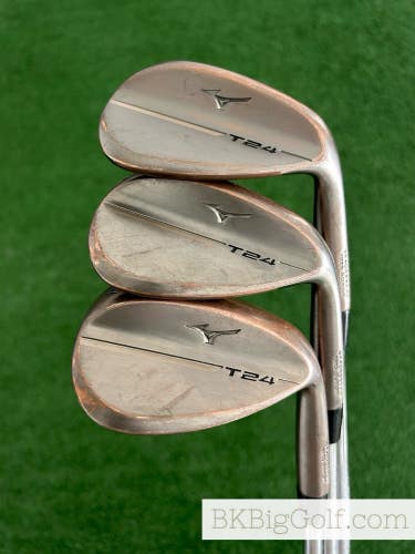 Mizuno T24 Copper 3 Wedge Set (52, 56, & 60 Degrees)
