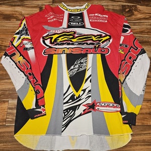 Vintage Rare Honda Of Troy Sinisalo  Motocross Sports Racing Jersey Size XL