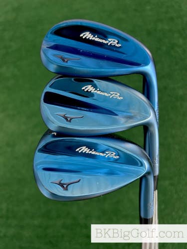 Mizuno Pro T-1 Blue Ion 3 Wedge Set (52, 56, & 60 Degrees)