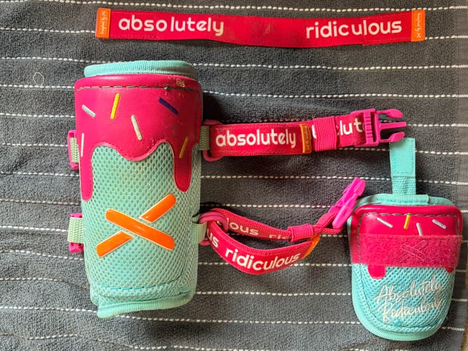 Pink Junior Shin Guards (Used)