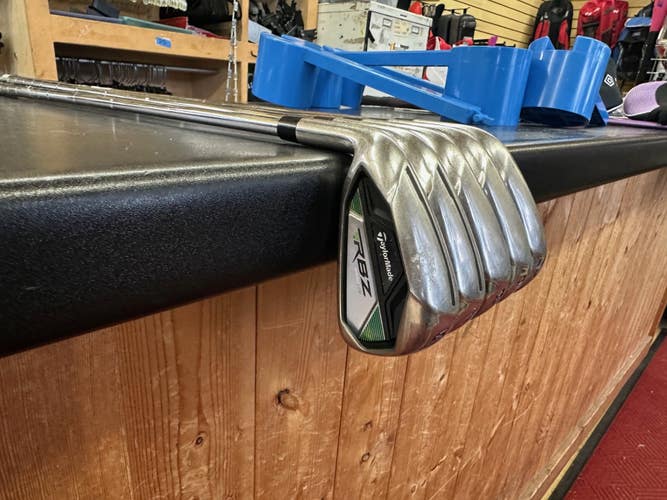 TaylorMade RBZ Left Hand Iron Set Steel Shaft (Used)