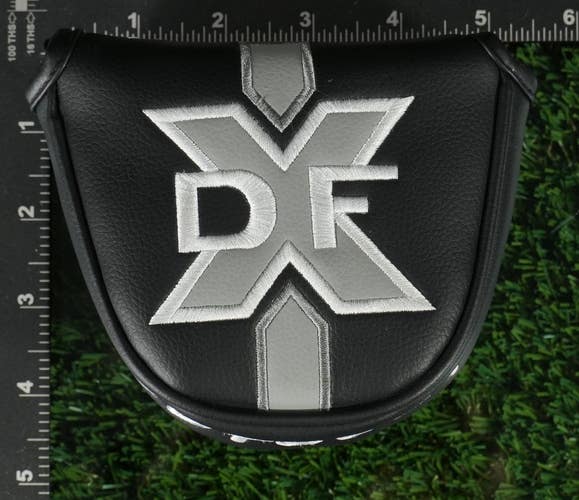 Odyssey DFX Mallet Putter Headcover Black / Gray / White LH/RH