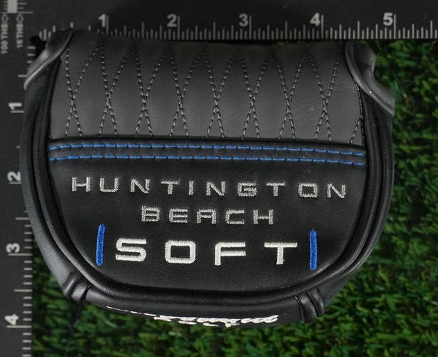 Cleveland Huntington Beach SOFT Mallet Putter Headcover Black ~ Center Shafted