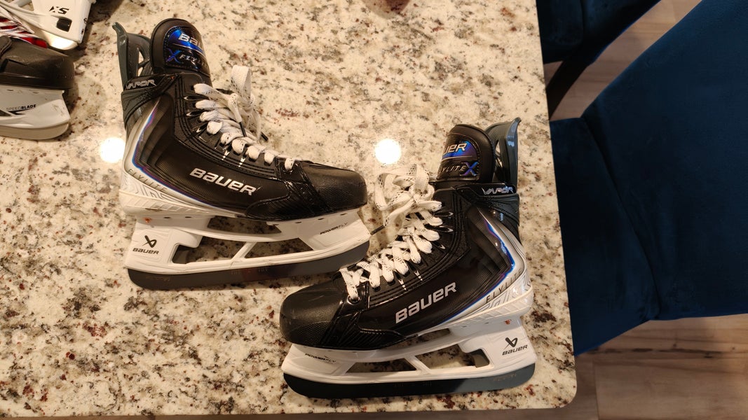 Bauer Vapor Flylite Hockey Skates 7 Fit 3 Like NEW!! WITH FLY TI STEEL !!