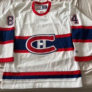 NHL Montreal Canadiens #84 Latendresse vintage CCM hockey jersey - with tag size M