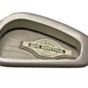 Callaway Big Bertha X-12 7 Iron +1/2" RH Memphis 10 Stiff Steel 37.5" New Grip