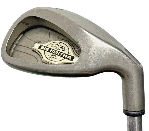 Callaway Big Bertha X-12 9 Iron + 1/2" RH Memphis 10 Stiff Steel 36.5" New Grip