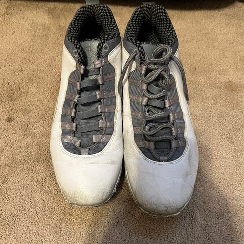 Men's Size M 11.0 (W 12.0) Air Jordan Low Top Molded Cleats (Used)