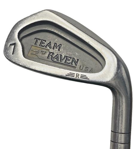 Team Raven USA 7 Iron Weighted Warm-Up And Swing Trainer RH Steel 37" Wrap Grip