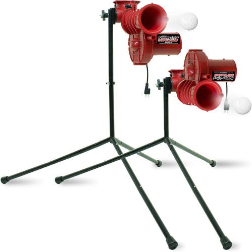 Heater Sports Power Alley Lite 360 Baseball Pitching Machine - Pitches Lite Balls 40-80 MPH Fastball